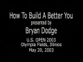 BRYAN DODGE - Motivational Speaker