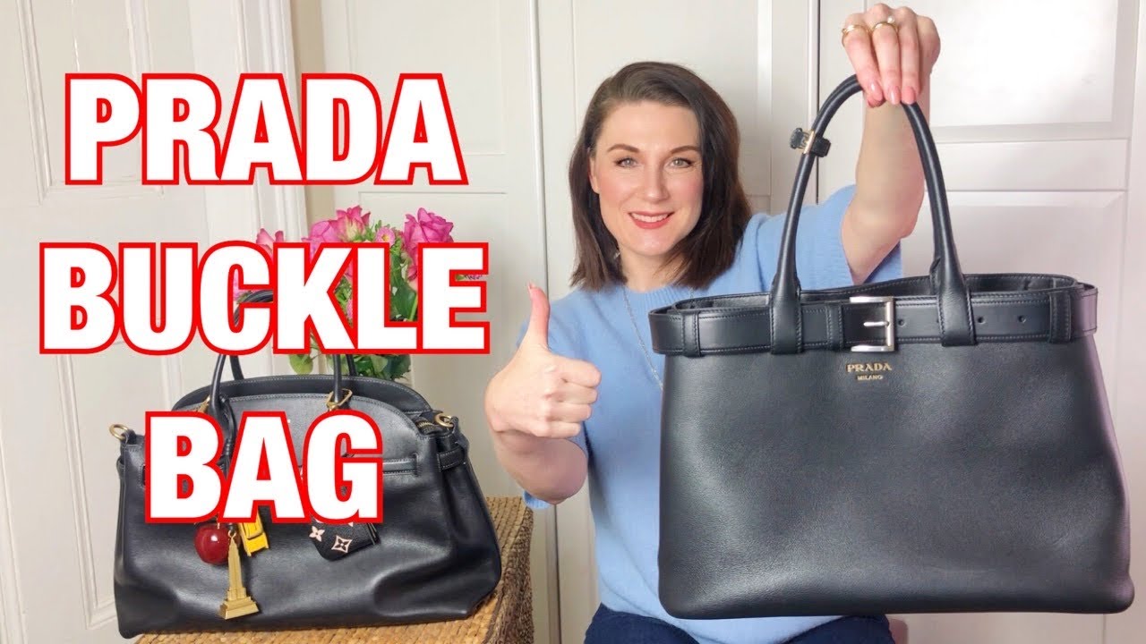 PRADA Buckle Bag: Review, What Fits and Mod Shots - YouTube