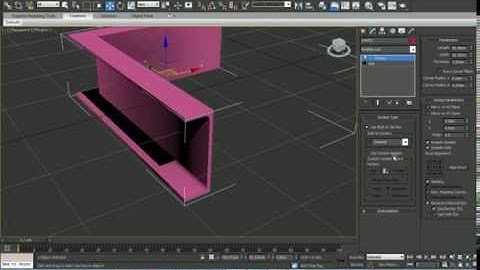 Sweep Modifire Option in 3ds Max
