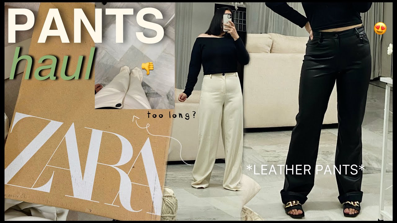 Zara Faux Leather Pants Review (Curvy & Petite Edition) 