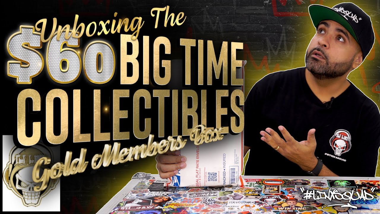 UNBOXING THE BIG TIME COLLECTIBLES OCTOBER $60.00 GOLD MEMBERS EXCLUSIVE  BOX! #unboxing #comics