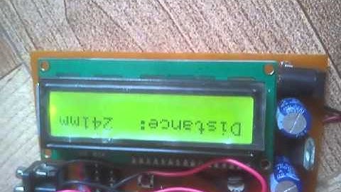 Ultrasonic Distance Sensor System