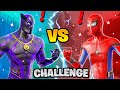 Fortnite Black Panther vs Spiderman Boss Marvel Challenge