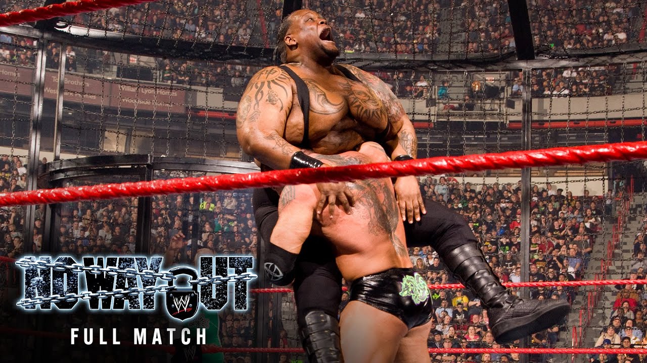 ⁣FULL MATCH — Elimination Chamber Match for World Heavyweight Title opportunity: WWE No Way Out 2008