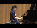 Evelyn Tison performing Sonata in C Major