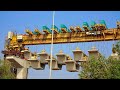 Amazing mega bridge construction process technology incredible heavy construction equipment working
