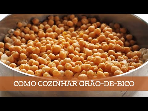 Vídeo: Como Cozinhar Grão De Bico Com Hortelã