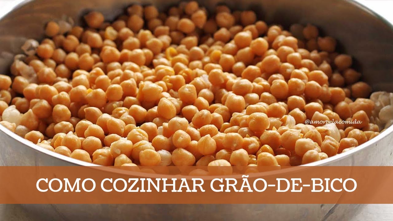 COMO COZINHAR GRÃO DE BICO (ARMAZENAMENTO E CONGELAMENTO)