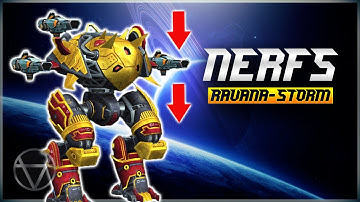 [WR] 🔥 Ravana Storm & Phase Shift NERF - Gameplay | War Robots