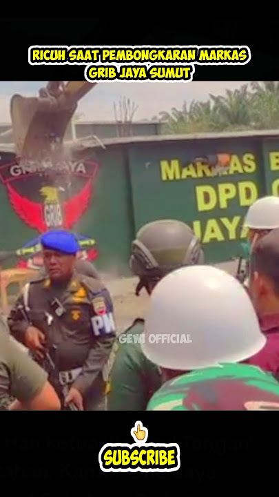 ormas Grib Jaya tak terima markasnya dibongkar #shortvideo #tni #polri #forkopimda #sumut #viral