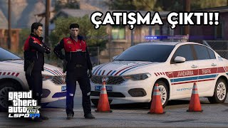 ÇATIŞMA ÇIKTI!! - JANDARMA TRAFİK MODU - GTA 5 LSPDFR ASMR