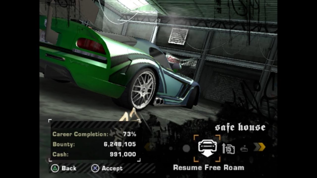 NFS Most Wanted Black Edition Pink Slip Run #3