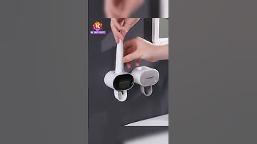 Automatic Toothpaste Dispenser ( Product Link on comment section) #shorts #homegadgets #amazon