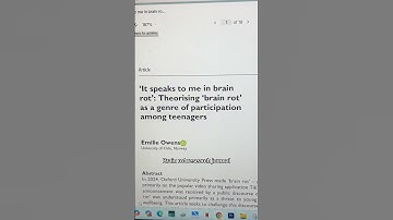True research #brainrot #researchjournal #university #dissertation #studytok