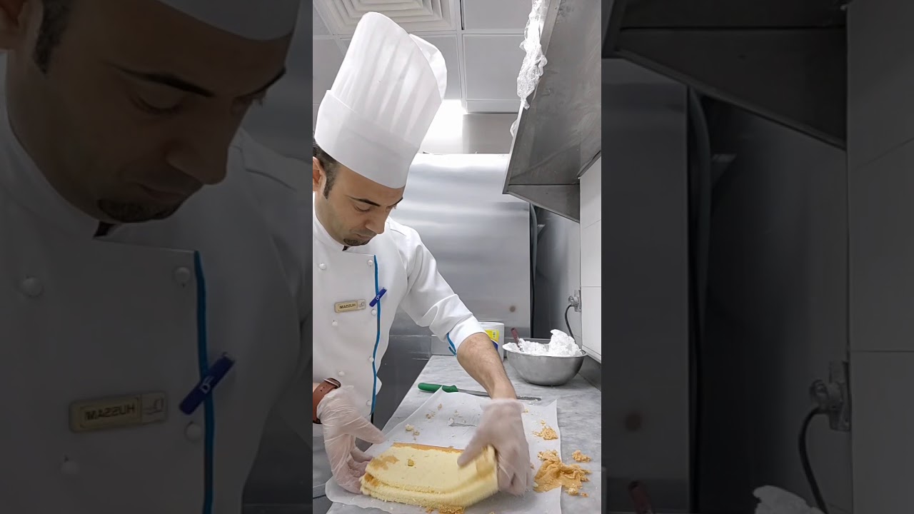 طريقه عمل التورته الفاكهه والجاتوه باسهل طريقه حسام ابوزيد