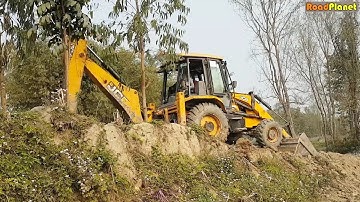 JCB Dozer Working at The Edge Of The Lake 2 - JCB VIDEO - JCB Dozer Working Video
