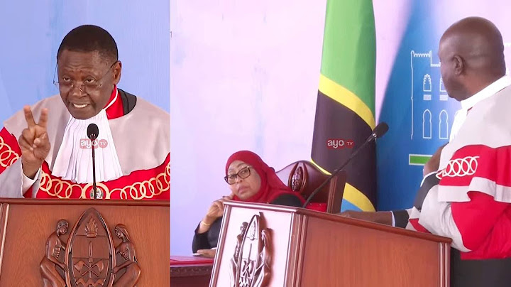 JAJI MKUU ALIYESTAAFU AFUNGUKA MBELE JAJI MPYA "JICHO LAKO LIKAMATE JICHO LA MH RAIS"