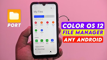 Install Color OS 12 File Manager Port for Any Android | Latest ColorOS 12 File Manager Port⚡