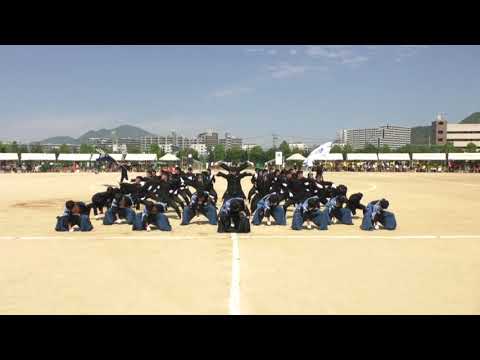 2018NITKit体育祭 応援合戦 機械工学科(機械創造システムコース)