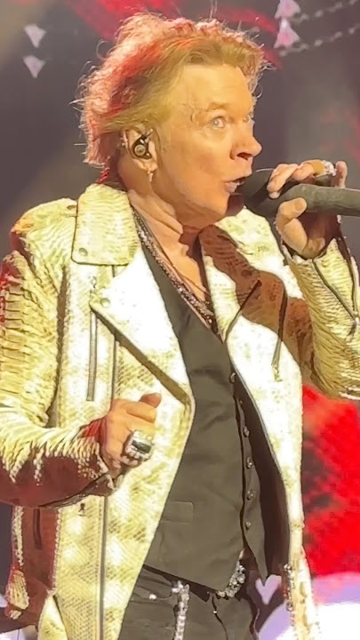 If You Think Axl Rose Sounds Great Here… You’re Not Alone