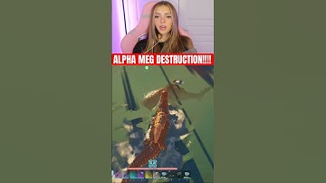 How to Kill an ALPHA MEGALODON in Ark Survival Ascended!! #arksurvivalascended #gamergirl #ark