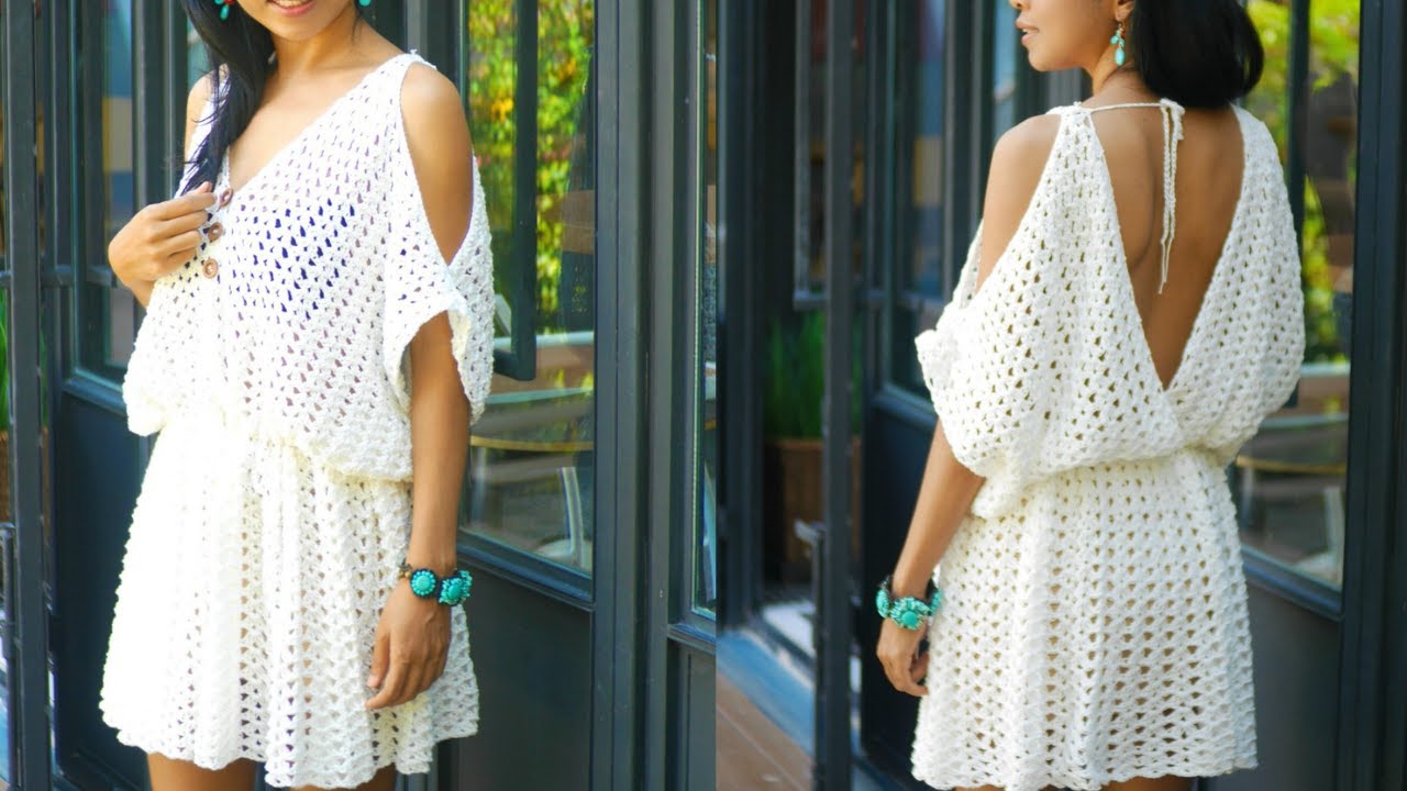 crochet lace dress