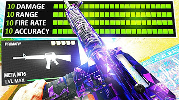 the ONE BURST M16 in MW2 after UPDATE! [Best M16 Class Setup / Tuning]