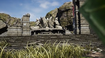 Speed Level Design - abandoned ruins  - Unreal Engine 4