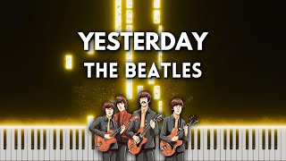 Yesterday by The Beatles - Piano Cover (FREE MIDI)