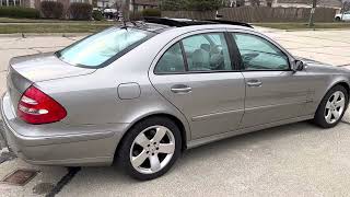 2003 MERCEDES BENZ E320 SPORTS SEDAN W/PANORAMIC ROOF WALK AROUND VIDEO