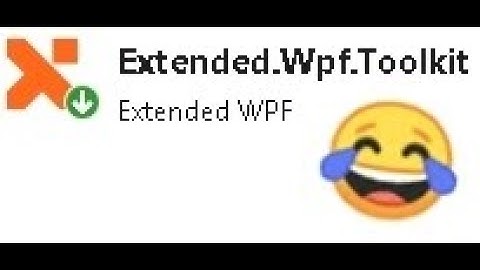 Add items to toolbox (Extended WPF Xceed Toolkit) Visual Studio, datagrid properties grid nuget .net