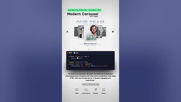 Modern Carousel #codewith_muhilan #css #coding #grid #response #carousel