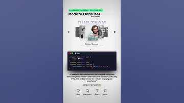 Modern Carousel #codewith_muhilan #css #coding #grid #response #carousel