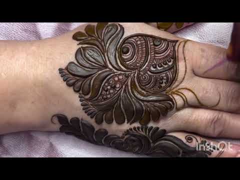 New trending designs video// viral mehandi design videos #mehandi 