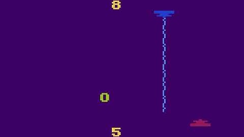 Electroblasters - Atari game for NOMAM BASIC 10Liners Contest 2025