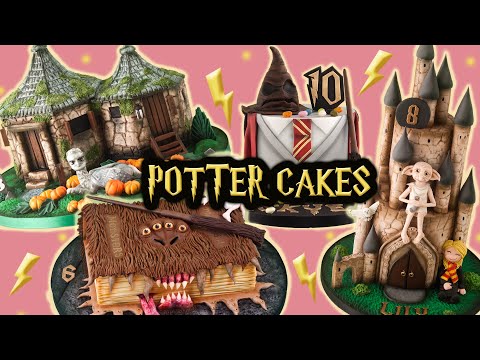 HARRY POTTER CAKES Compilation | Birthday Cakes | Hogwarts | Cherry Compilations