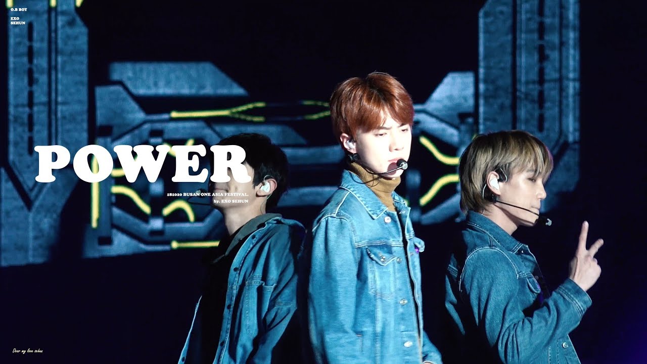 [4K] 181020 BOF(원아페) POWER 파워 - 세훈 SEHUN