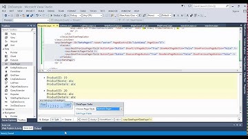 دورة قواعد بيانات للمبتدئين 18#   العرض بشكل الصفحات في  DataPager
