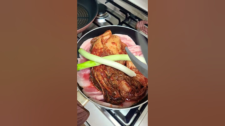 삼겹살 김치 볶음