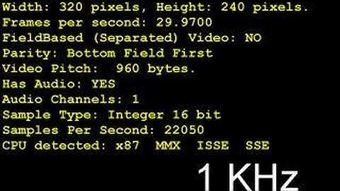 Flash Audio Sync Test