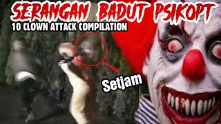 10 Video Penampakan badut psikopat dan kompilasi badut psikopat yang meresahkan