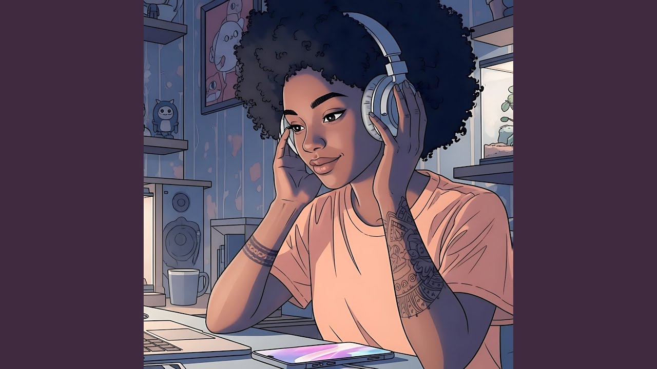 Midnight Lights in the Rain