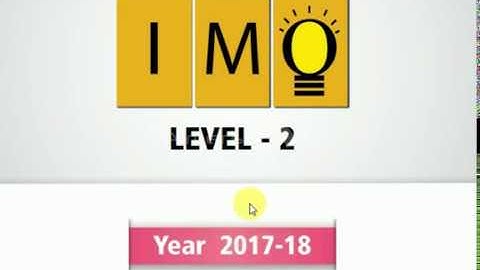 Class 3 IMO l Question Paper 2017-18 . Level 2 (Question 21 -35) Part 2