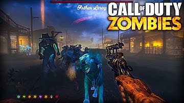 This Incredible WESTERN Zombies Map is PURE CHAOS... (Black Ops 3)