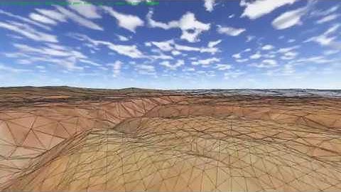 Quad collapse terrain LOD