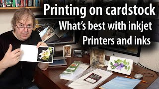 Which printers work with cardstock? Choosing cards and printers. Why some card won't print well