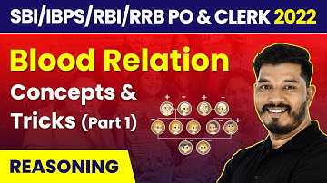 Blood Relation - Concepts & Tricks (Part 1) | Reasoning | Banking Foundation Course 2022