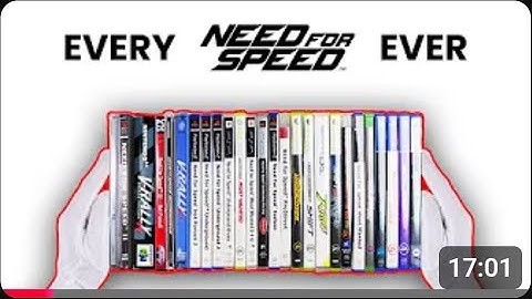Unboxing Every Need for Speed Game Ever (2002 - 2023)
