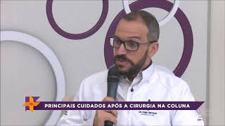 Principais cuidados após a cirurgia na coluna