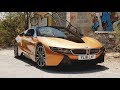 BMW i8 Roadster Road Review: The Ultimate Urban Sportscar - Carfection (4K)
